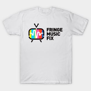 FRINGE MUSIC FIX Retro Logo T-Shirt